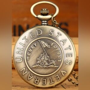 Vintage Brass Pocket Watch